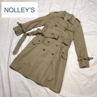 ノーリーズ(NOLLEY'S)の【美品】NOLLEY'S ノーリーズ トレンチコート 38 日本製 ベージュ(トレンチコート)