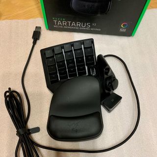 レイザー(LAZER)のRAZER TARTARUS V2  ゲーミングキーパッド　左手入力デバイス(PC周辺機器)