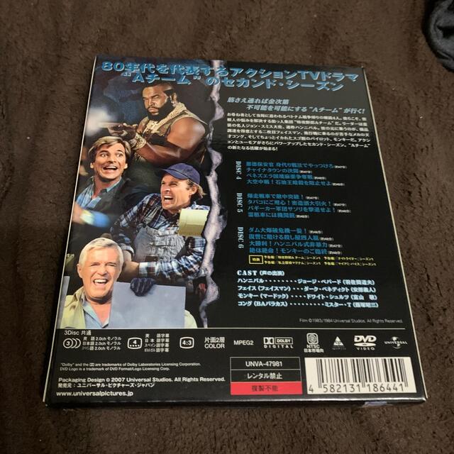 特攻野郎Aチーム シーズン2:disc4~6 DVD 中古品の通販 by ヒロ 特攻野郎Aチーム シーズン2:disc4~6 DVD 中古品の通販 by ヒロ