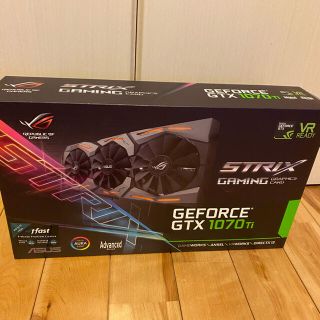 エイスース(ASUS)のGTX1070Ti STRX GAMING  ROG ASUS(PCパーツ)