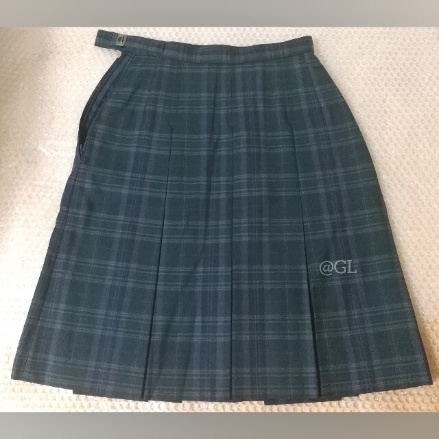 高校制服　プリーツスカート　60cm調整可　国内生産学生服