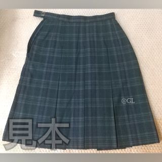 高校制服　プリーツスカート　69cm調整可　国内生産学生服(ひざ丈スカート)