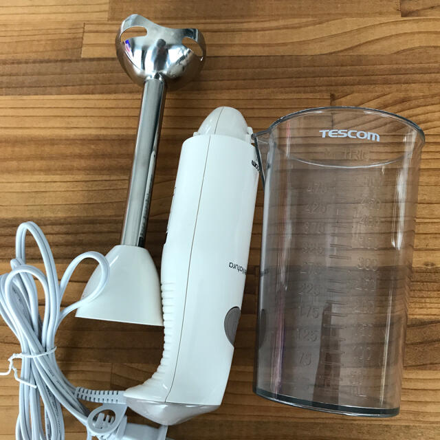 TESCOM(テスコム)のハンディーブレンダー スマホ/家電/カメラの調理家電(フードプロセッサー)の商品写真