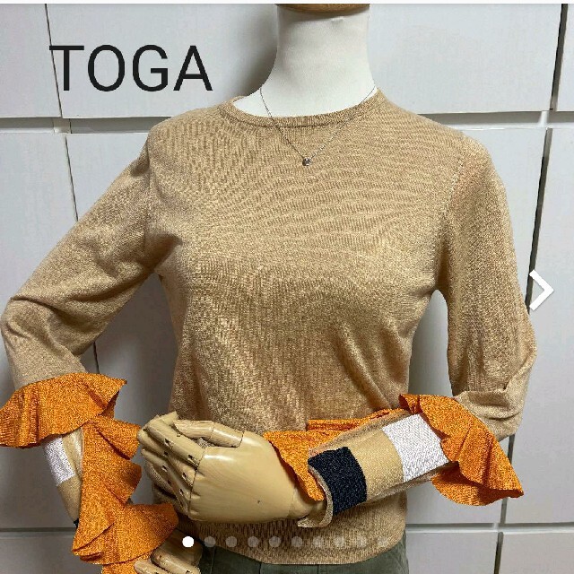 TOGA(トーガ)のTOGA 袖モチーフすてきなカットソー レディースのトップス(カットソー(長袖/七分))の商品写真