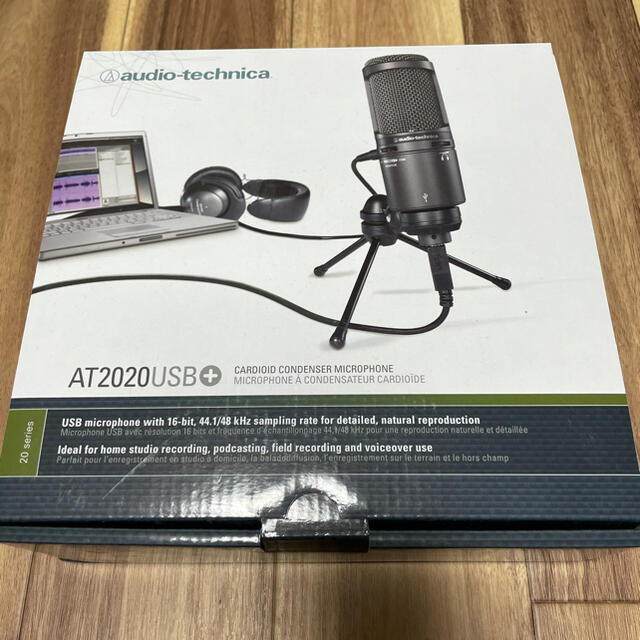 【未使用品】audio-technica USB  AT2020USB+