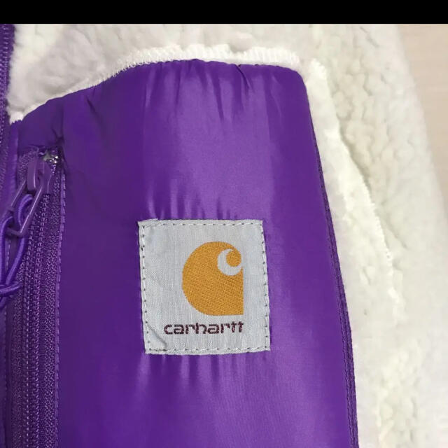 Carhartt ボアブルゾン XL 紫 1