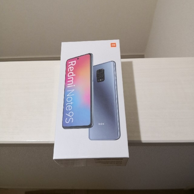 スマホ/家電/カメラxiaomi redmi note9s 4gb 64gbオーロラブルー