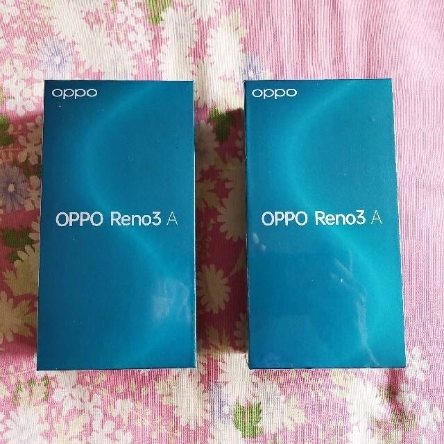 OPPO(オッポ)の【新品未開封】OPPO Reno3 A SIMフリー版 ホワイト2台 スマホ/家電/カメラのスマートフォン/携帯電話(スマートフォン本体)の商品写真