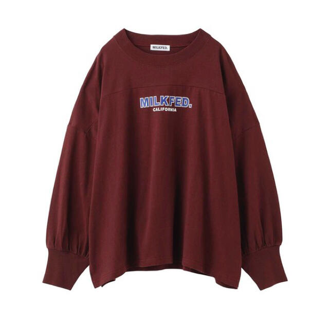 MILKFED.(ミルクフェド)のL/S TEE FRONT LOGO レディースのトップス(カットソー(長袖/七分))の商品写真