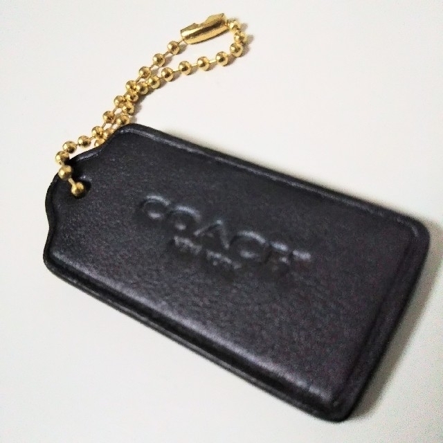 COACH(コーチ)のCOACH コーチ レザーチャーム ハンドメイドのファッション小物(バッグチャーム)の商品写真