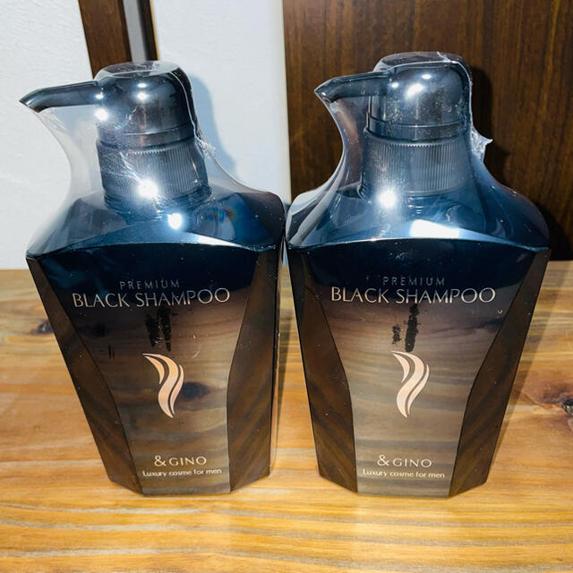 GINO プレミアムブラックシャンプー 400mL 新品未開封2本セット stuff