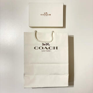 コーチ(COACH)のCOACH コーチ ギフトボックス 紙袋 セット(ショップ袋)