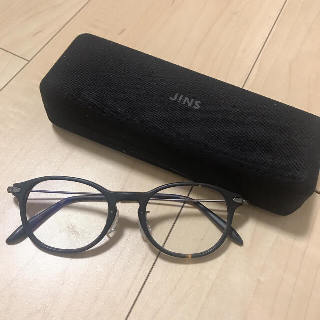 JINS(ジンズ)の【美品】JINS PC用メガネ メンズのファッション小物(サングラス/メガネ)の商品写真
