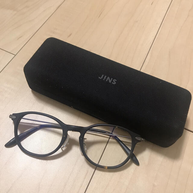 JINS(ジンズ)の【美品】JINS PC用メガネ メンズのファッション小物(サングラス/メガネ)の商品写真