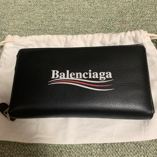 Balenciaga(バレンシアガ)のBalenciaga 長財布　キャンペーンロゴ　美中古 メンズのファッション小物(長財布)の商品写真