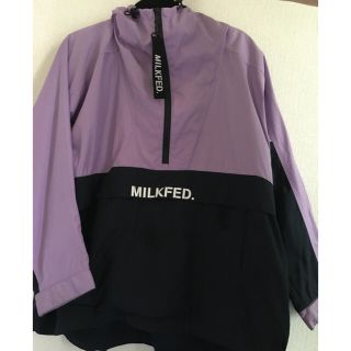 ミルクフェド(MILKFED.)のミルクフェド ジップアップパーカー(ナイロンジャケット)