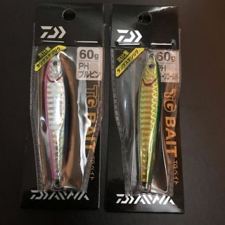 ダイワ(DAIWA)のダイワ TGベイト 60g PHグリーンゴールドショアジギングタングステン(ルアー用品)