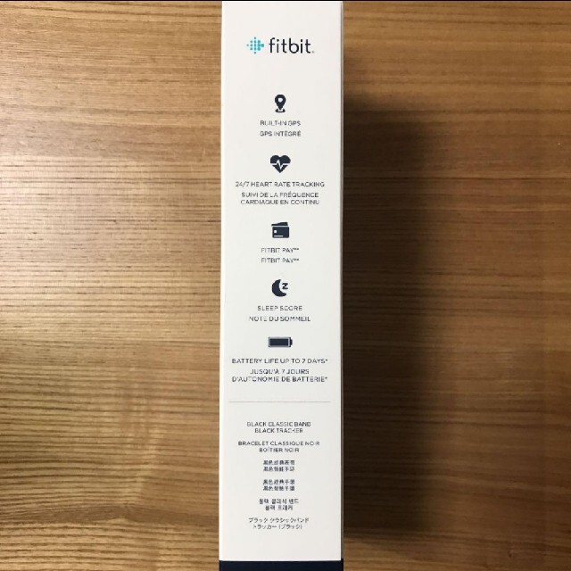 fitfit(フィットフィット)のfitbit charge4 GPS搭載　Suica対応 スマホ/家電/カメラのスマホ/家電/カメラ その他(その他)の商品写真