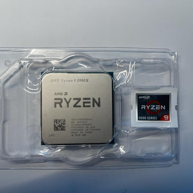 AMD Ryzen 5900X  本体のみ スマホ/家電/カメラのPC/タブレット(PCパーツ)の商品写真