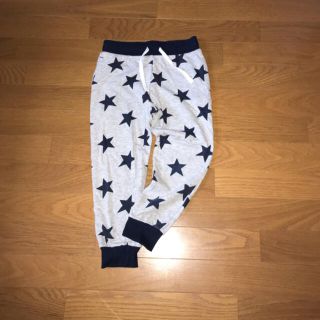 エイチアンドエム(H&M)のH&M スター柄スウェットパンツ　130(パンツ/スパッツ)