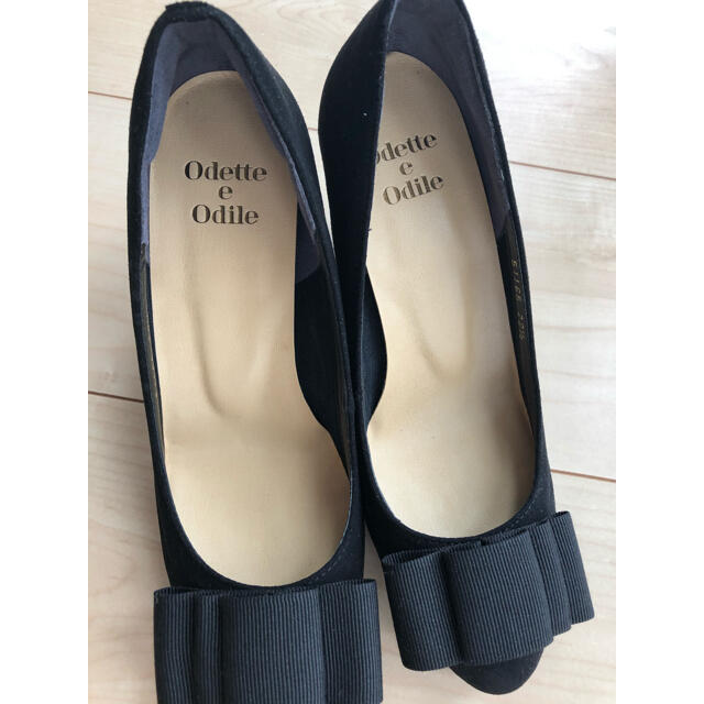 Odette e Odile(オデットエオディール)の美品　オデット　パンプス レディースの靴/シューズ(ハイヒール/パンプス)の商品写真