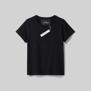 マークジェイコブス(MARC JACOBS)の最終値下げ※ MARC JACOBS THE TAG T-SHIRT BLACK(Tシャツ(半袖/袖なし))