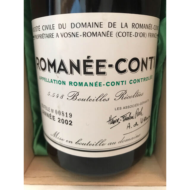 DRC ROMANEE-CONTI 2002 ロマネコンティ