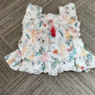 ザラキッズ(ZARA KIDS)のZARA チュニック　ベビー服　86センチ(ワンピース)