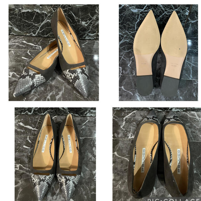 極美品】PELLICO ペリーコ ANELLI ANIMA フラットパンプス