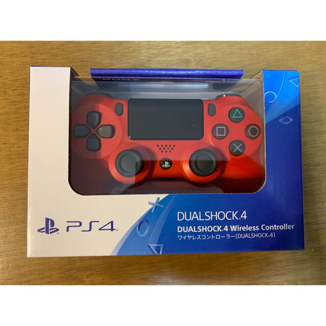 ps4 純正コントローラー DUALSHOCK4 マグマレッド PS4 ワイヤレスコントローラー(DUALSHOCK4) レッド