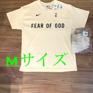 フィアオブゴッド(FEAR OF GOD)のFEAR OF GOD❌NIKE SIZE M アイボリー(Tシャツ/カットソー(半袖/袖なし))
