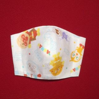 アンパンマン(アンパンマン)のアンパンマン　子供用小さめ　ハンドメイド　インナーマスク(その他)