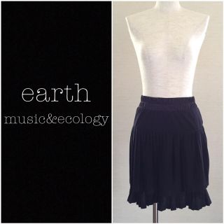 アースミュージックアンドエコロジー(earth music & ecology)の❤️送料込❤️earth アース プリーツスカート(ひざ丈スカート)