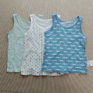 ユニクロ(UNIQLO)のユニクロ　メッシュタンクトップ3枚セット(下着)