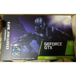 玄人志向 GALAKURO GAMING GTX 1660Super 6GB(PCパーツ)