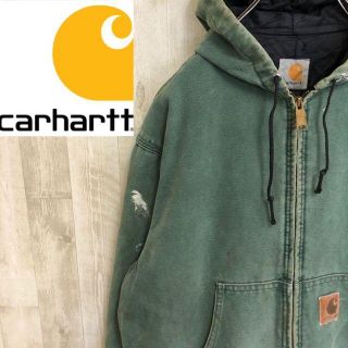 カーハート(carhartt)のカーハート　アクティブジャケット　ダック地　フルジップパーカー　キルティング(その他)