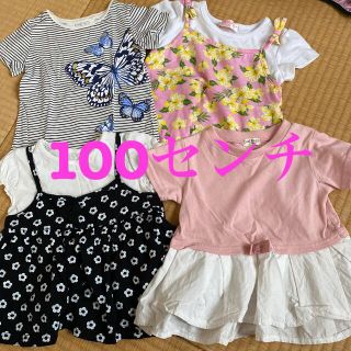 トップス　女の子　100センチ(Tシャツ/カットソー)