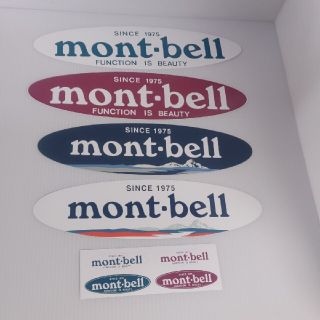 モンベル(mont bell)のお買い得　モンベル【mont-bell】　ステッカー5枚セット(その他)