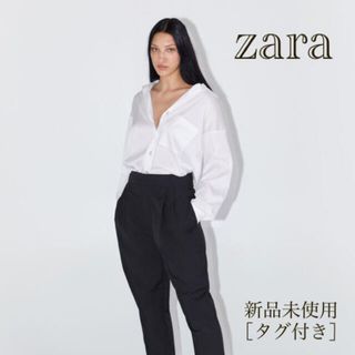 ザラ(ZARA)の［Zara］ゴールドボタン付きブラウス(シャツ/ブラウス(長袖/七分))