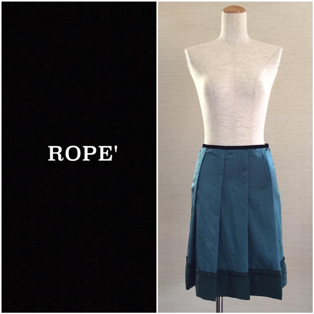 ROPE’(ロペ)の❤️送料込❤️ROPE ロペ ウール&シルクスカート レディースのスカート(ひざ丈スカート)の商品写真