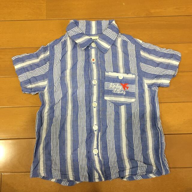 KPBOY ケーピーボーイ シャツ　男の子　95 キッズ/ベビー/マタニティのキッズ服男の子用(90cm~)(ブラウス)の商品写真