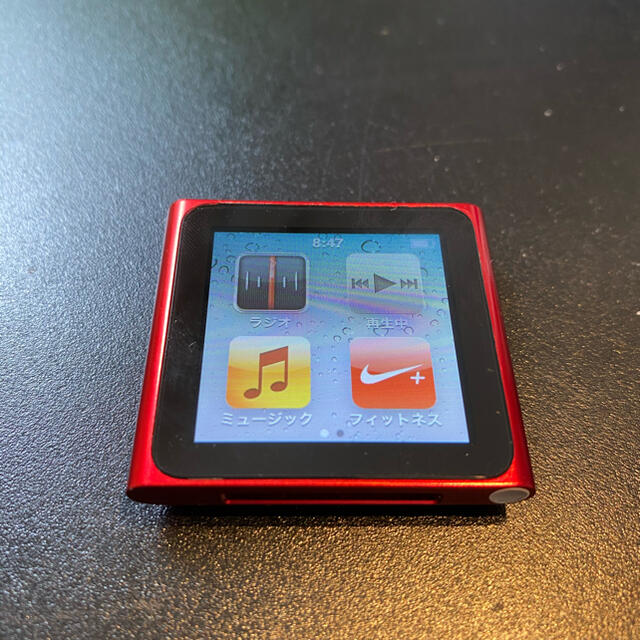 Apple iPod nano 16GB 第6世代　限定色　赤　ケーブル付き