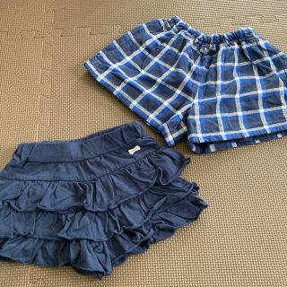 コンビミニ(Combi mini)の女の子　ショートパンツ2点まとめ売り　100㎝(パンツ/スパッツ)