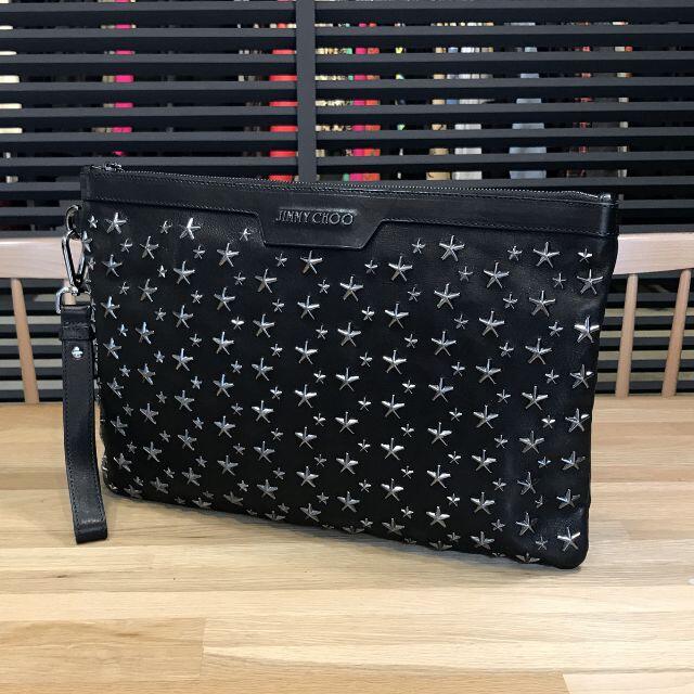 ☆《極美品》JIMMY CHOO ジミーチュウ　デレク　セカンドバッグ　クラッチ