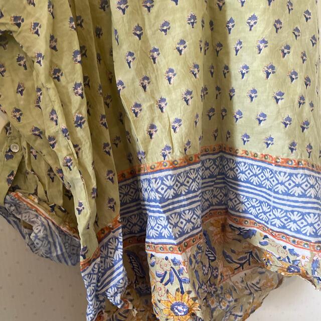 チャイハネ(チャイハネ)のインド綿 ふんわりブラウス レディースのトップス(シャツ/ブラウス(長袖/七分))の商品写真