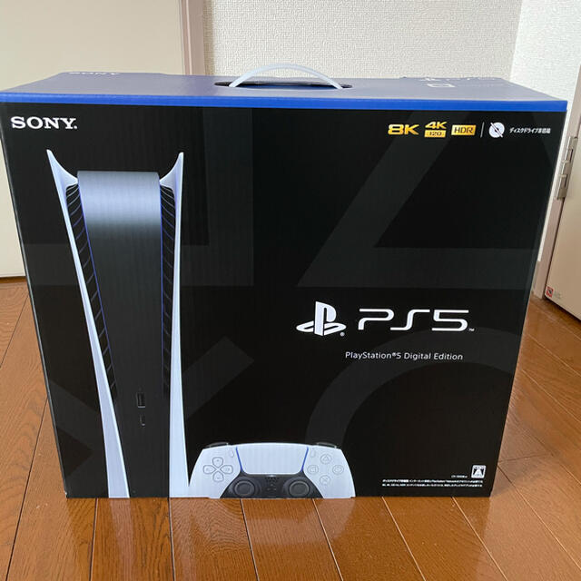 【新品】PlayStation5デジタルエディション　送料込ゲームソフトゲーム機本体