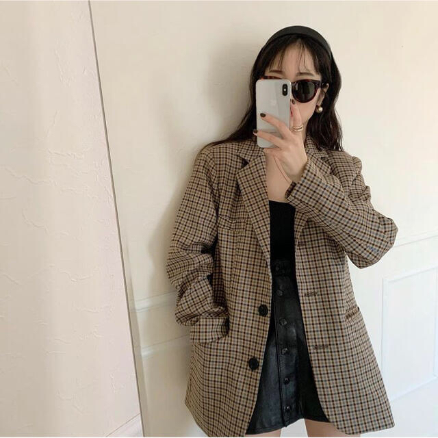 【値下げ】ncjc classic check jacket