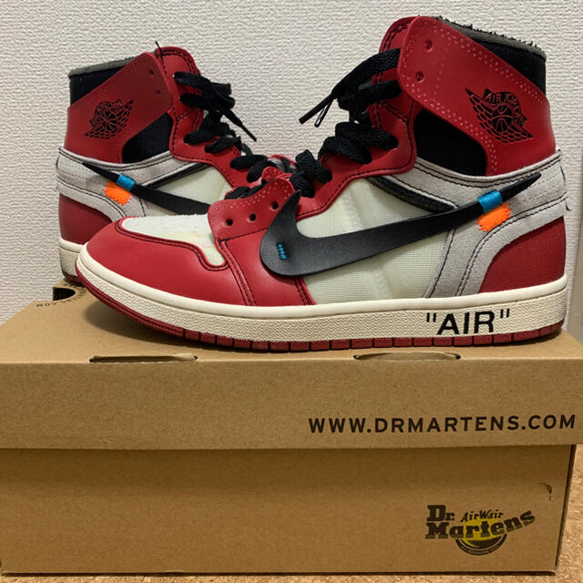 NIKE off-white Jordan1 Chicago