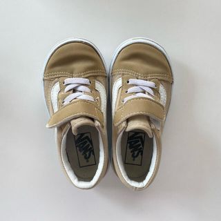 ヴァンズ(VANS)のvans ヴァンズ　オールドスクール　ローカット　ベージュ　16cm(スニーカー)