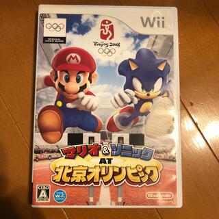 ニンテンドウ(任天堂)のマリオ＆ソニック AT 北京オリンピック Wii(家庭用ゲームソフト)